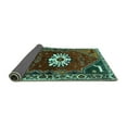 thumbnail image 2 of Ahgly Company Indoor Rectangle Persian Turquoise Blue Traditional Area Rugs, 7' x 9', 2 of 4