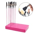 thumbnail image 1 of Soporte de soporte de pintura de 10X Pintura Herramientas de modelado Base Sticks para manualidades de tarjetas Memo de modelado de pasatiempos Clips rosa 20, 1 of 10