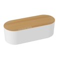 thumbnail image 1 of Caja de gestión de cables D-Line con tapa grande efecto madera, 1 of 9