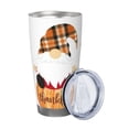 thumbnail image 2 of KLL Autumn Gnomes-1 Print 40oz Stainless Steel Insulated Car Cup with Spillproof Lid - Keep Your Drink Hot or Cold on the Go-Without Straw, 2 of 8