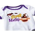thumbnail image 4 of 3Pcs Newborn Infant Baby Girls Halloween Clothes Set Cartoon Pumpkin Pattern Romper Tops Lace Tutu Skirts Outfits, 4 of 6