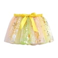 thumbnail image 2 of HOMADLES Girls Pleated Skirt Sports Skirts for Girls High Waist A Line Mini Skorts Bow Multicolor Lightweight Green 5 T, 2 of 7