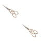 thumbnail image 4 of Tijeras de sastre Speravity Profesional Oro de cuatro hojas 2Conjunto, 4 of 6