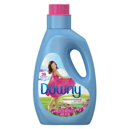 Downy April Fresh Non-concentrated 39 Loads Liquid Fabric Softener, 64 fl oz