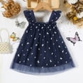 thumbnail image 6 of Infant Cute Dresses For Girls Fly Sleeve Holiday Danceclothes Girls Fancy Dress Size 9-12Months, 6 of 9
