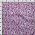 thumbnail image 3 of oneOone Cotton Poplin Purple Fabric Animal Skin Sewing Fabric By The Yard Printed Diy Clothing Sewing Supplies 56 Inch Wide-HC8, 3 of 4