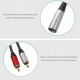 thumbnail image 4 of unbranded Cable De Transferencia De Audio Xlr A Rca Negro Con Protección Contra, 4 of 7