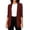 Wine, variant on Snorda Blazers for Women Lapel Button Up Jacket Rolled 3/4 Sleeve Slim Fits Office Coat With Flap Pockets Soft Lightweight Solid Color Casual Formal Outerwear Jackets