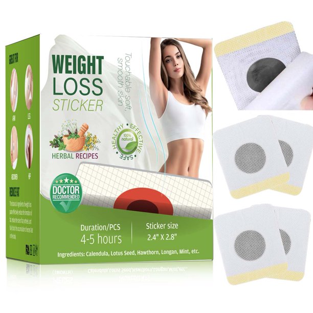 Weight Loss Patches, 120Pcs Fat Burning Sticker for Beer Belly, Buckets