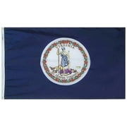 3x5' Virginia Heavy Weight Nylon Flag From All Star Flags