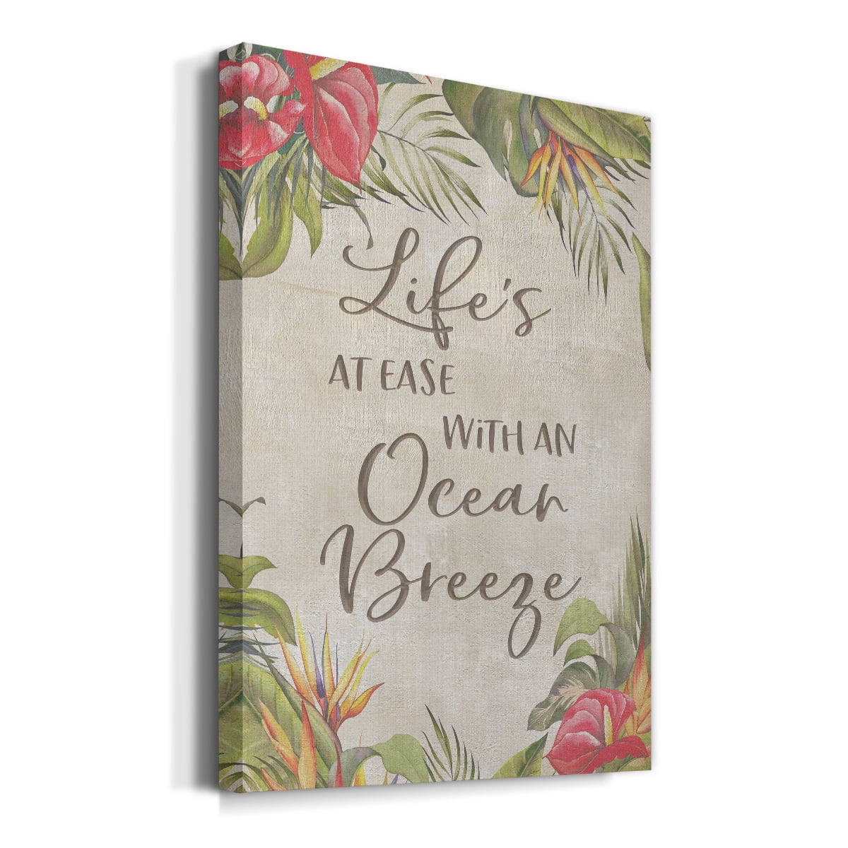 Life's At Ease Premium Gallery Wrapped Canvas - Ready to Hang