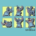 thumbnail image 2 of Girls Lilo & Stitch Poses in Yellow Panels T Shirt, 2 of 4