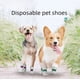 thumbnail image 1 of Funda desechable para zapatos de mascotas, funda impermeable para zapatos de exterior para perros y gatos, 1 of 5