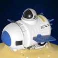 thumbnail image 1 of Spacecraft With Astronaut Cute Spacecraft Push Toy Cartoon Spacecraft Small White Spacecraft Model Toy, 1 of 8