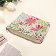 thumbnail image 3 of Unique Bargains 1 Pc Portable Galsang Flower Makeup Bag Polyester Beige Large, 3 of 5