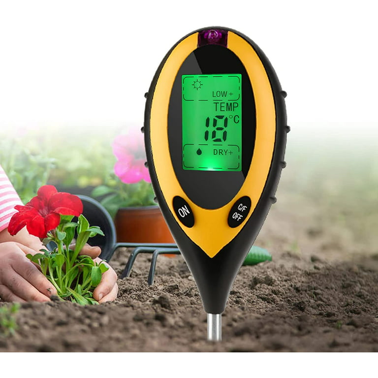 Light, Temperature, Humidity Meter for Houseplants