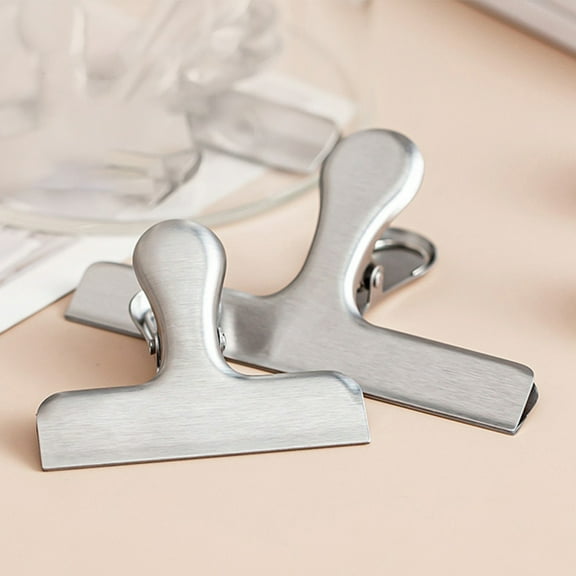 8 Pcs Heavy Duty Clips Magnetic Chips Sealing Bag Stainless - Keeping