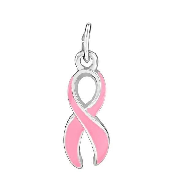 Bulk Breast Cancer Awareness Charms (25 Charms)