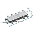 thumbnail image 2 of Digital 8 Way Coaxial Cable Splitter 5-2400MHz, RG6 Compatible, Work with Analog/Digita mj1876, 2 of 5