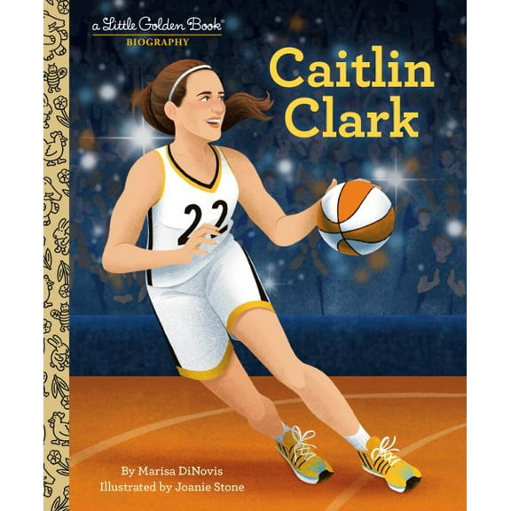 Pre-Owned Caitlin Clark: A Little Golden Book Biography (Hardcover)