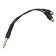 thumbnail image 1 of Hosa YPR 103 - Audio cable - 6 in - black, 1 of 3