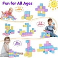 thumbnail image 4 of EIGTHTAIL Magnetic Building Blocks  40-Pcs 0.8inch Magnetic Cubes Kids Blocks Toys Construction Building Blocks Set  Magnet Learning Sensory Magnet Toys for Kids  Toddler Magnetic Toys  T, 4 of 5