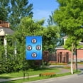 thumbnail image 4 of Minnesota National Guard Garden Flag 12.5 X 18 Inch Double Sided, Decorative Flag Balcony Courtyard Indoor Welcome Garden Flag, 4 of 5
