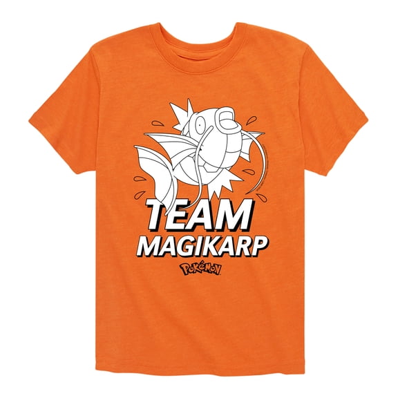 Pokémon - Team Magikarp- Youth Short Sleeve Graphic T- Shirt