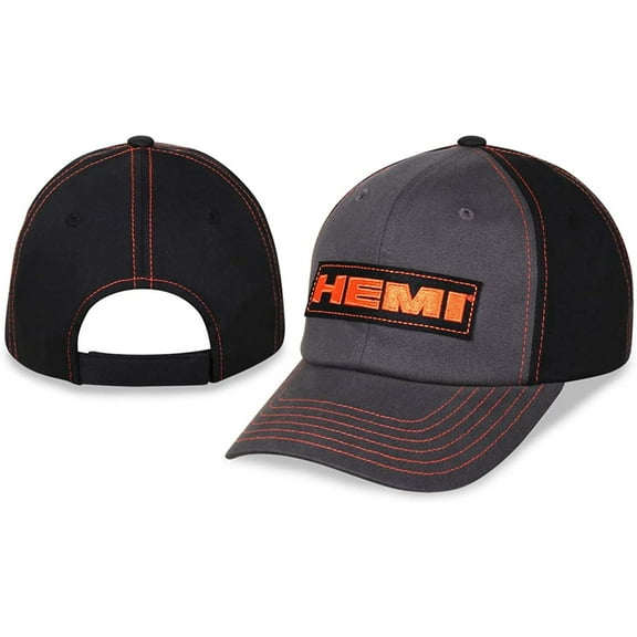 Checkered Flag Hemi Patch Logo Adjustable Unstructured Slouch Hat/Cap