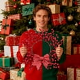 thumbnail image 3 of Berry Wreath with Glitter Bow for Holiday for Doors Walls and Mantels Craft, 3 of 5