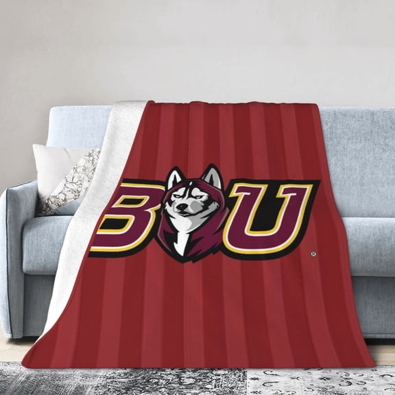 Bloomsburg University Ultra-Soft Micro Fleece Blanket Multi-Size Flannel Blanket