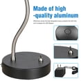 thumbnail image 6 of Lucere LED Desk Lamp, Reading Light, Office Table Lamp with 21LEDs, Flexible Gooseneck Light 4000K Natural Light Eye Protection Desk Light for Reading, Office or Video Conferencing, 6 of 10