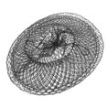 thumbnail image 1 of Filet De Pêche, Poisson Pliable Piège Cage Crabes, 1 of 1