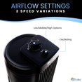 thumbnail image 3 of Senville SENFZ10-19M Oscillating Tower Fan 27", 3 Speed, 60° Oscillation, Compact, 3 of 5