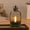 Silver-SL Home Decor, variant on The Big Save karymi Flat Style LED Electronic Lantern Oil Lamp Small Lantern for Home Dining Room Christmas Decoration Mens Christmas Gifts The Big Save Big Savings