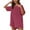 `Hot Pink, variant on Htigea Clearance Womens Summer Casual Romper Sleeveless Waffle Knit Jumpsuits for Woman Short Rompers with Pockets Dark Gray,L