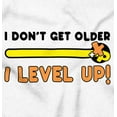 thumbnail image 2 of Don’t Get Older Level Up Gamer Geek Romper Boys or Girls Infant Baby Brisco Brands 12M, 2 of 6