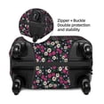 thumbnail image 3 of JUNZAN Daisies Flowers Print Washable Luggage Cover - Fashion Suitcase Protector Fits 18-32 Inch Luggage, 3 of 8