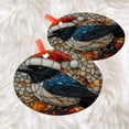 thumbnail image 3 of Mockingbird 41 Ceramic/Acrylic Christmas Ornament, Gentle Mom Thank-You, Turkey Season Detail, Heartfelt Valentine Detail, Heirloom 2025 Display Piece, 3 of 5