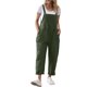 thumbnail image 1 of Women's loose-fitting casual overalls with pockets royal blue XXL, 1 of 4