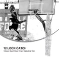thumbnail image 4 of CIMAXIC Classic Steel Chain Basketball Net,17.72"X0.39"X0.39", 4 of 5
