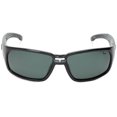 thumbnail image 2 of Coleman K-Rosene Polarized Rectangular Sunglasses,Shiny Metallic Black,139 mm, 2 of 5