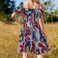 thumbnail image 4 of ite Robe Sans Manches Robes de Soirée Luxe 2024 Robes pour Femme 2024 Tenue de Plage, 4 of 5