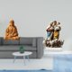 thumbnail image 2 of Estatua del Corazón de Jesús, figura católica, figura de Jesús, letrero de mesa acrílico, resina, obra de arte religiosa, adecuada para espaci, 2 of 8