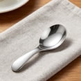 thumbnail image 4 of Ecohintz Mini Stainless Steel Spoons for Coffee And Dessert, Small Condiment Spoons for Sugar And Spices, Food-Grade Metal Spoons for Seasoning And Tasting Silver, 4 of 5