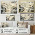 thumbnail image 4 of Designart "Simplicity Alongside The Beige And Grey Cliff Waterfall" Waterfall Wall Art Living Room, 4 of 7
