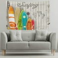 thumbnail image 4 of Coolnut Tapestry Wall Hanging Vintage Surfing Creative Surfboard Tapestry Tapestry Bright Wall Art Wall Blanket Wall Decor for Bedroom Living Room Dorm Decor（90 x 60 inch） Home Decor Gifts, 4 of 7