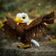 thumbnail image 3 of Decoración de Escritorio de Águila Adorno de Águila Realista Juguete Novedad Figuras de Acción de Águila con Articulaciones Móviles Estatuilla de Águila Decoración del Hogar,e, 3 of 5