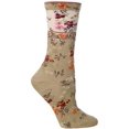 thumbnail image 2 of Ozone Women's Mona Linen Sock - Beige, 2 of 2