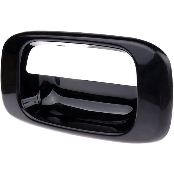CCIYU Door Handle Exterior Tailgate Replacement fit for 1999-2007 for Chevy Silverado for GMC Sierra 15228541 Smooth Black